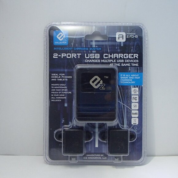 Ez Collection 2 port usb charger. Version A2FD-B - Picture 2 of 5